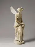 copy after Ludwig von Hofer, A MARBLE FIGURE OF PSYCHE, Marble, contemporary sculpture after Ludwig von Hofer (GR 2.168) Minor loss to the garment lower left