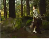 Louis-Robert Carrier-Belleuse, A WALK IN THE WOODS, Oil on panel