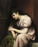 Gabriel von Max, IN MEMORIAM, Oil on canvas