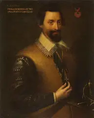 German School ca. 1600, PORTRAIT OF KONRAD SCHEIFFART VON MERODE ZU WEILERSWIST, Oil on canvas (relined)