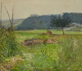 A SUMMER LANDSCAPE NEAR MONTABAUR by Max Clarenbach, Oil on canvas, sold Sep 2013