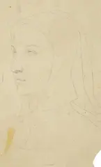 Eduard von Steinle, PORTRAIT OF A MAN, Pencil