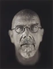 Self Portrait, 2000 by Chuck Close, Digital inkjet print on laid paper, sold May 2013