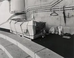 Ryūji Miyamoto, Tokyo Cardboard House, Gelatin silver print