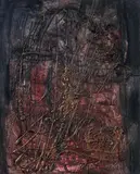 Modest Cuixart, Untitled (Komposition 40), Oil on canvas