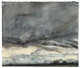 Klaus Fußmann, Untitled, Watercolour on sturdy vellum card