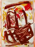 Imi Knoebel, Untitled (Entscheidungszeichnung)