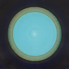 Robert Rotar, Rotation blau, Oil on canvas on panel