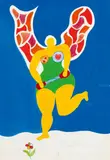 Niki de Saint Phalle, Untitled (Card No. XIIII Temperance)