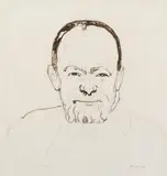 Ferdinand Hodler, Selbstbildnis lächelnd