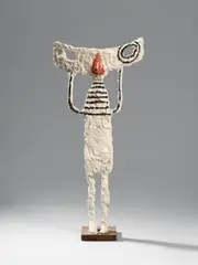 Jean Lambert-Rucki, Personnage Lunaire, Bronze, painted