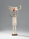 Jean Lambert-Rucki, Personnage Lunaire, Bronze, painted