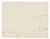 Albert Marquet, Baie de Sidi-bou-Said, Pen and ink on smooth drawing paper