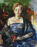 Anton Räderscheidt, Portrait Marga Galli-Zöllner-Rosenthal