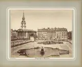 Roger Fenton, Trafalgar Square, London, Albumen print