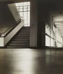 Josef Tokayer, Untitled (Stairway of the Bauhaus Building in Dessau), Vintage gelatin silver print