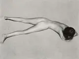 Edward Weston, Nude on sand, Oceano