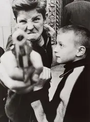 Gun 1, New York by William Klein, Gelatin silver print, printed before, sold May 2013