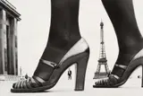 Frank Horvat, Shoe and Eiffeltower