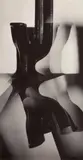 Jaroslav Rössler, Reflexionswinkel (Angle of Reflexions), Vintage ferrotyped gelatin silver print