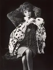Gloria mit Dalmatinern (Gloria with Dalmatians) by Charlotte March, Gelatin silver print, printed later, sold May 2013