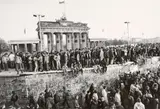 Fall der Mauer, Berlin, 10. November 1989 (Fall of the Wall, Berlin, November 10, 1989) by Barbara Klemm, Gelatin silver print, sold May 2013