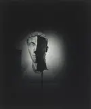 Adam Fuss, Untitled (Roman head, from the series: Pinholes)
