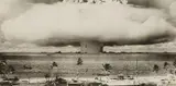 and Anonymous, Untitled (Underwater atomic Bomb, Bikini Atoll), Vintage ferrotyped gelatin silver print