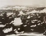Joint Army Task Force One Photo, Baker Day atomic Explosion, 2 vintage gelatin silver prints