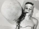 Untitled (from the series: 3. Action, Vienna, Summer 1965) by Rudolf Schwarzkogler, 2 posthumous ferrotyped gelatin silver prints, printed c., sold May 2013