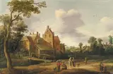 Joost Cornelisz Droochsloot, LANDSCAPE WITH FARMHOUSE