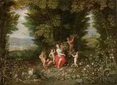 Ferdinand van Kessel the Elder, ALLEGORY OF THE EARTH, Oil on canvas, relined