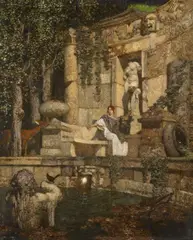 Alexander Rothaug, POETRY, Oil on canvas