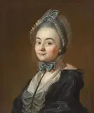 German School late 18th century, PORTRAIT OF WILHELMINE ENKE, COUNTESS OF LICHTENAU, Oil on canvas (edges relined)