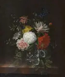 German School 18th century, FLOWER STILL LIFE