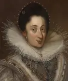 attributed to Gortzius Geldorp, PORTRAIT OF A WOMAN, Oil on panel