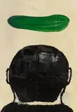 Donald Baechler, Untitled (Composition with cucumber)