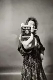Valie Export, Selfportrait / Cigarette, Gelatin silver print, printed
