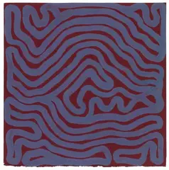 Untitled by Sol LeWitt, Gouache on card with regularly ripped lower margin, sold Dec 2012