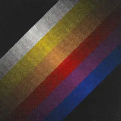 Almir Mavignier, Untitled (Gleiche Dreiecke), Oil on canvas