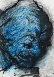 Arnulf Rainer, Untitled (from: Gesichter mit Goya)