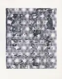 Gerhard Richter, Graphit, 2005, Colour silkscreen on duplex offset print on card