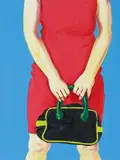 Cornelius Völker, Ohne Titel (Handtaschen tragen)