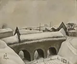Léonard-Tsuguharu Foujita, Porte d'Arcueil