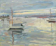 Joseph Oppenheimer, Segelboote, Oil on canvas