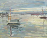Joseph Oppenheimer, Segelboote, Oil on canvas