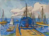Max Pechstein, Kutter auf der Slip