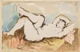Georg Tappert, Liegender weiblicher Akt