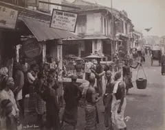 G. R. Lambert & Co., Untitled (Views of Singapore), Original album containing 46 albumen prints. Each approx