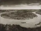 August Sander, Der Rhein bei Boppard (Rhine river near Boppard)